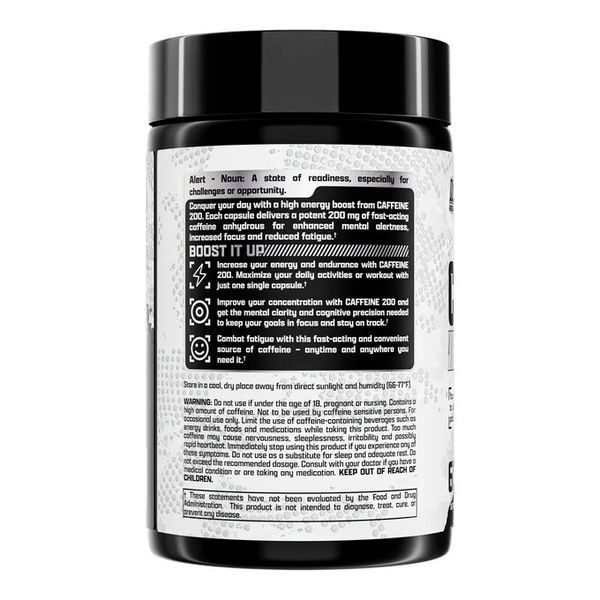 Nutrex Research Caffeine 200, 60 капсул CN13616 фото