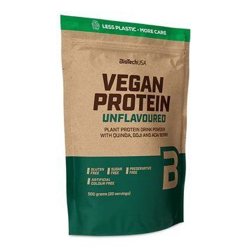 BioTech Vegan Protein Unflavored, 500 грамм CN9494 фото