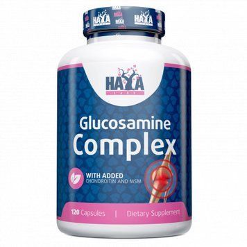 Haya Labs Glucosamine Complex with Chondroitin & MSM, 120 капсул CN10258 фото