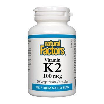Vitamin K2 100mcg - 60 vcaps 2023-10-3809 фото