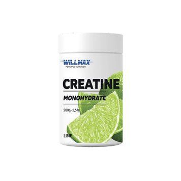 Willmax Creatine Monohydrate, 500 грамм - Лайм D4558FF83DA7 фото