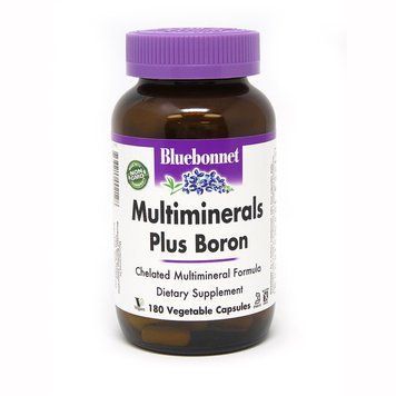 Bluebonnet Nutrition Multiminerals Plus Boron, 180 вегакапсул CN3977 фото