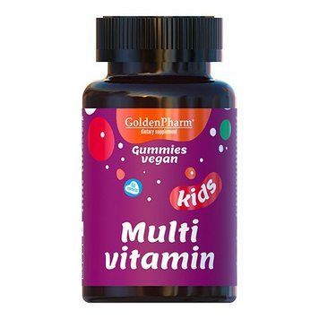 Golden Pharm Kids MultiVitamin, 60 желеек CN15558 фото