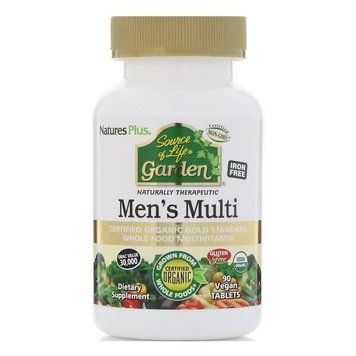 Natures Plus Source of Life Mens Once Daily Multi, 90 таблеток CN17275 фото