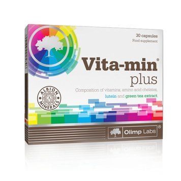 Olimp Sport Nutrition Vita-min Plus, 30 капсул CN348 фото