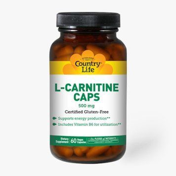 Country Life L-Carnitine, 60 капсул CN10475 фото