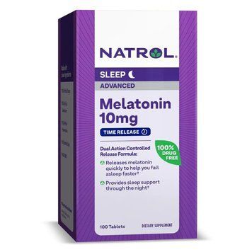 Natrol Melatonin 10 mg, 100 таблеток CN3580 фото