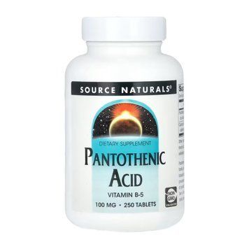 Pantothenic Acid 100 mg - 250 tabs 2023-10-4329 фото