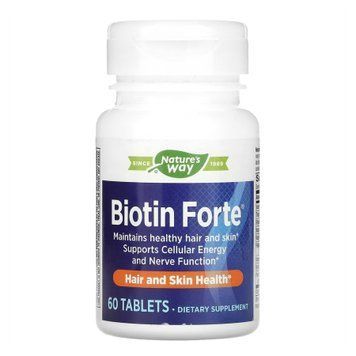 Biotin Forte 5 mg - 60 tabs (До 06.26) 2023-10-7751 фото
