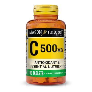 Mason Natural Vitamin C 500 mg, 100 таблеток CN11284 фото