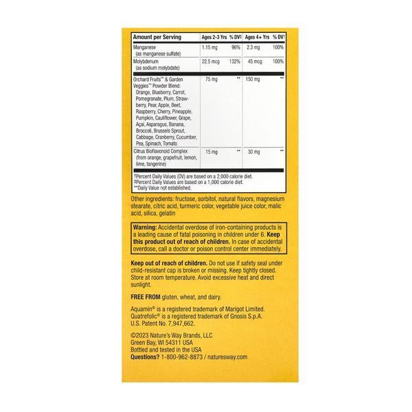 Alive! Children's Chewable Multivitamin - 120 tabs Orange and Berry 2022-10-0601 фото
