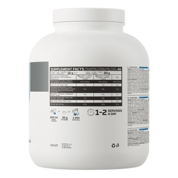 OstroVit Whey Protein, 2 кг - Печиво CN1978-13 фото