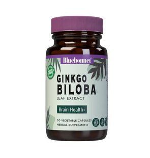 Bluebonnet Nutrition Ginkgo Biloba, 30 вегакапсул CN3973 фото