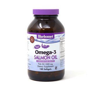Bluebonnet Nutrition Natural Omega-3 Salmon Oil, 180 капсул CN5156 фото