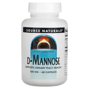 Source Naturals D-Mannose 500 mg, 60 капсул CN12615 фото