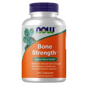 NOW Bone Strength, 240 капсул CN4450 фото