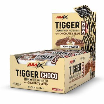 AMIX Tigger Choco Crunchy, 20*60 грамм - Шоколад-кокос CN15945-3 фото