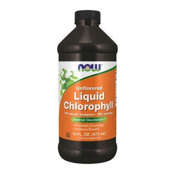 Liquid Chlorophyll - 473ml Unflavored (Повреждена банка) 2023-10-7753 фото