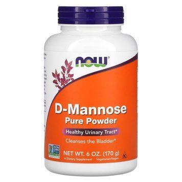 NOW D-Mannose, 170 грамм CN10548 фото