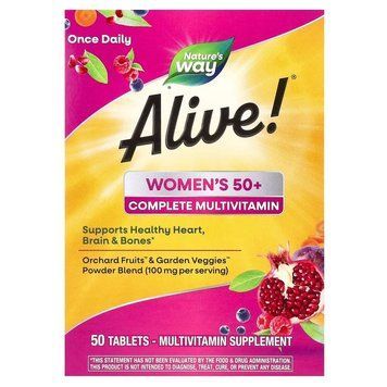 Nature's Way Alive! Women's 50+, 50 таблеток CN16220 фото