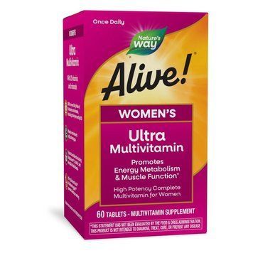 Nature's Way Alive! Once Daily Women's Ultra Potency, 60 таблеток CN12296 фото