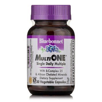 Bluebonnet Nutrition Multi ONE, 30 вегакапсул CN3980 фото