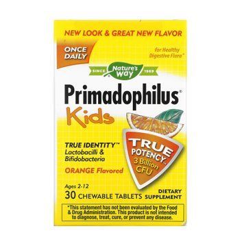 Kids Primadophilus - 30 tabs Orange 2023-10-2175 фото