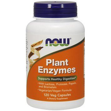 NOW Plant Enzymes, 120 вегакапсул CN11575 фото