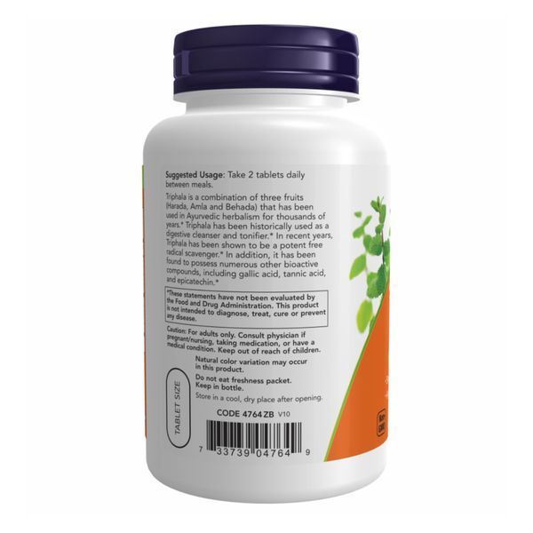 Triphala 500mg - 120 tabs 2022-10-1405 фото