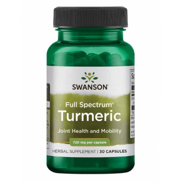 Turmeric 720mg - 30cap (Повреждена банка) 2023-10-7786 фото