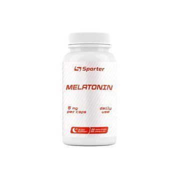 Sporter Melatonin 5 mg, 60 капсул CN7392 фото