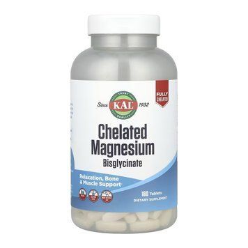 Chelated Magnesium Bisglycinate - 180 tabs 2023-10-7013 фото