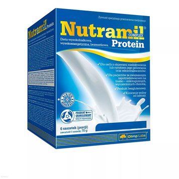 Olimp Sport Nutrition Nutramil Complex Protein, 6*70 грамм - Клубника CN5967-2 фото