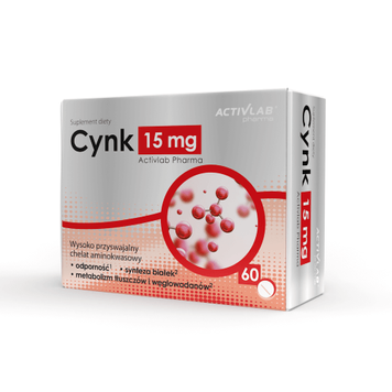 ActivLab Pharma Cynk 15 mg, 60 таблеток CN16498 фото