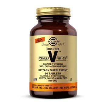 Iron-Free Formula VM-75&reg; - 90 tabs 2023-10-5655 фото