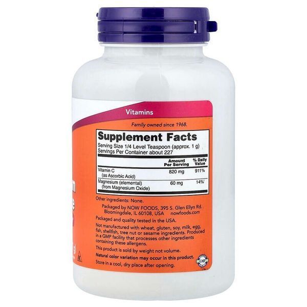 NOW Magnesium Ascorbate, 227 грамм CN17334 фото
