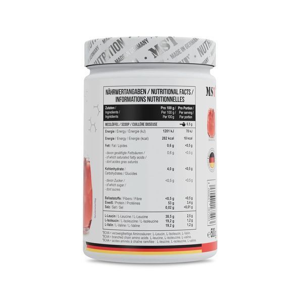 MST Nutrition BCAA ZERO, 500 грамм - Вишня CN19953-1 фото