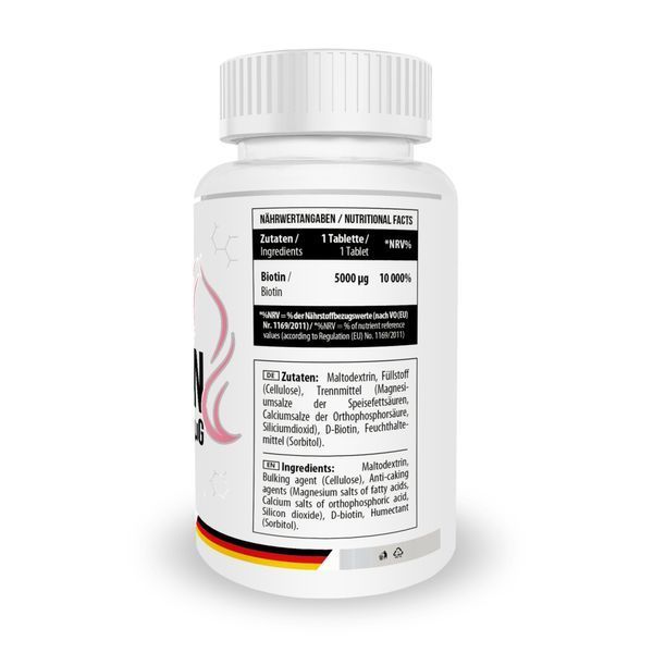 MST Nutrition Biotin 5000 Beauty, 100 таблеток CN13366 фото