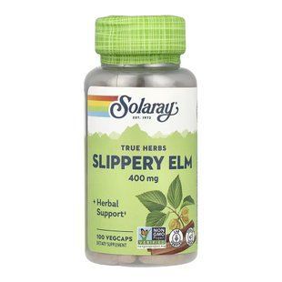 Slippery Elm Bark 400mg - 100 vcaps 2023-10-6729 фото