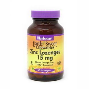 Bluebonnet Nutrition Zinc, 60 жевательных таблеток CN6490 фото
