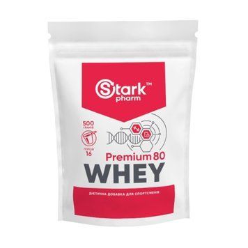 Whey 80 Premium - 500g Pure (Повреждена этикетка) 2023-10-7765 фото