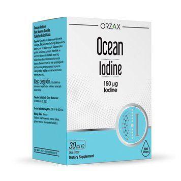 Orzax Ocean Iodine 150 mcg, 30 мл CN16286 фото