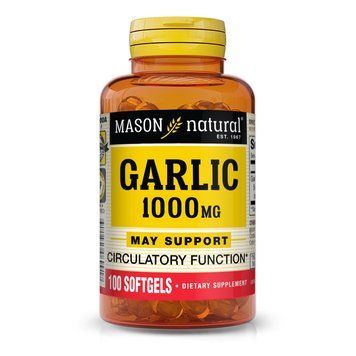 Mason Natural Garlic Oil 1000 mg, 100 капсул CN10938 фото