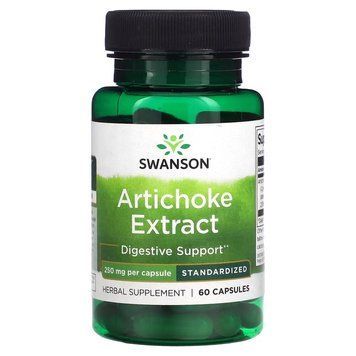 Swanson Artichoke Extract 250 mg, 60 капсул CN16893 фото