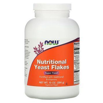 NOW Nutritional Yeast Flakes, 284 грамм CN15624 фото