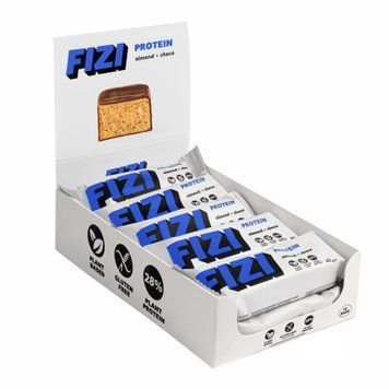 FIZI Protein Bar - 10х45g Almond-Choco ED19F4EEF8D8 фото