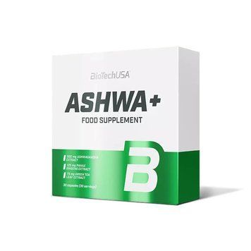 BioTech Ashwa+, 30 капсул CN15475 фото