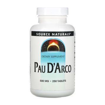 Pau D'Arco 500mg - 250 tabs (Повреждена этикетка) 2023-10-7971 фото
