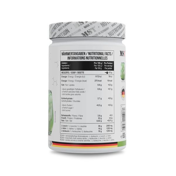 MST Nutrition BCAA ZERO, 500 грам - Зелене яблуко CN19953-2 фото