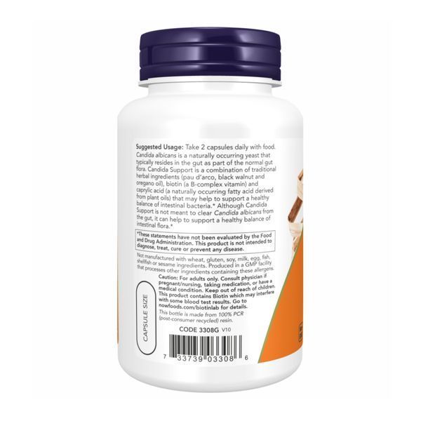 Candida Support - 180 vcaps 2022-10-1407 фото